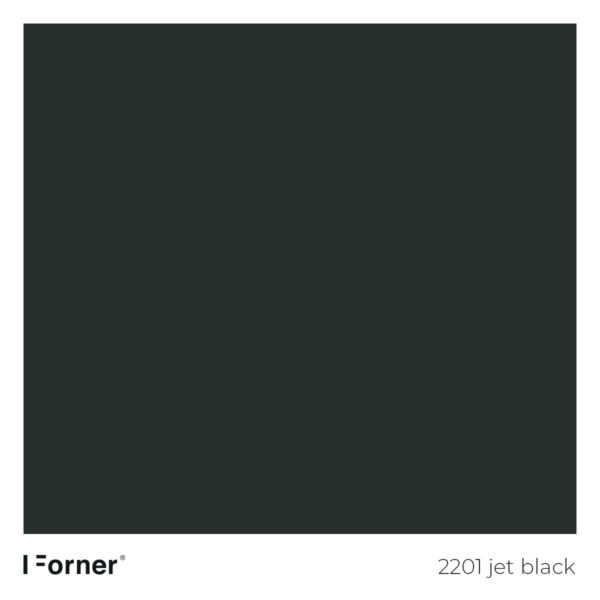 Forner Onyx – próbka koloru 2201 jet black